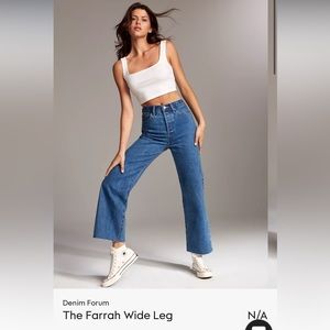 Denim forum Farrah jeans size 30.